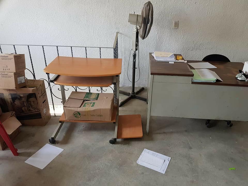 roban en el centro de salud de Pared+¦n-2