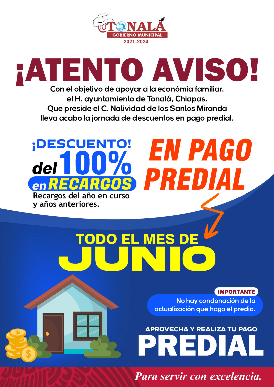 Dan a conocer descuentos en pago de predial 2023 en Tonalá » Record ...