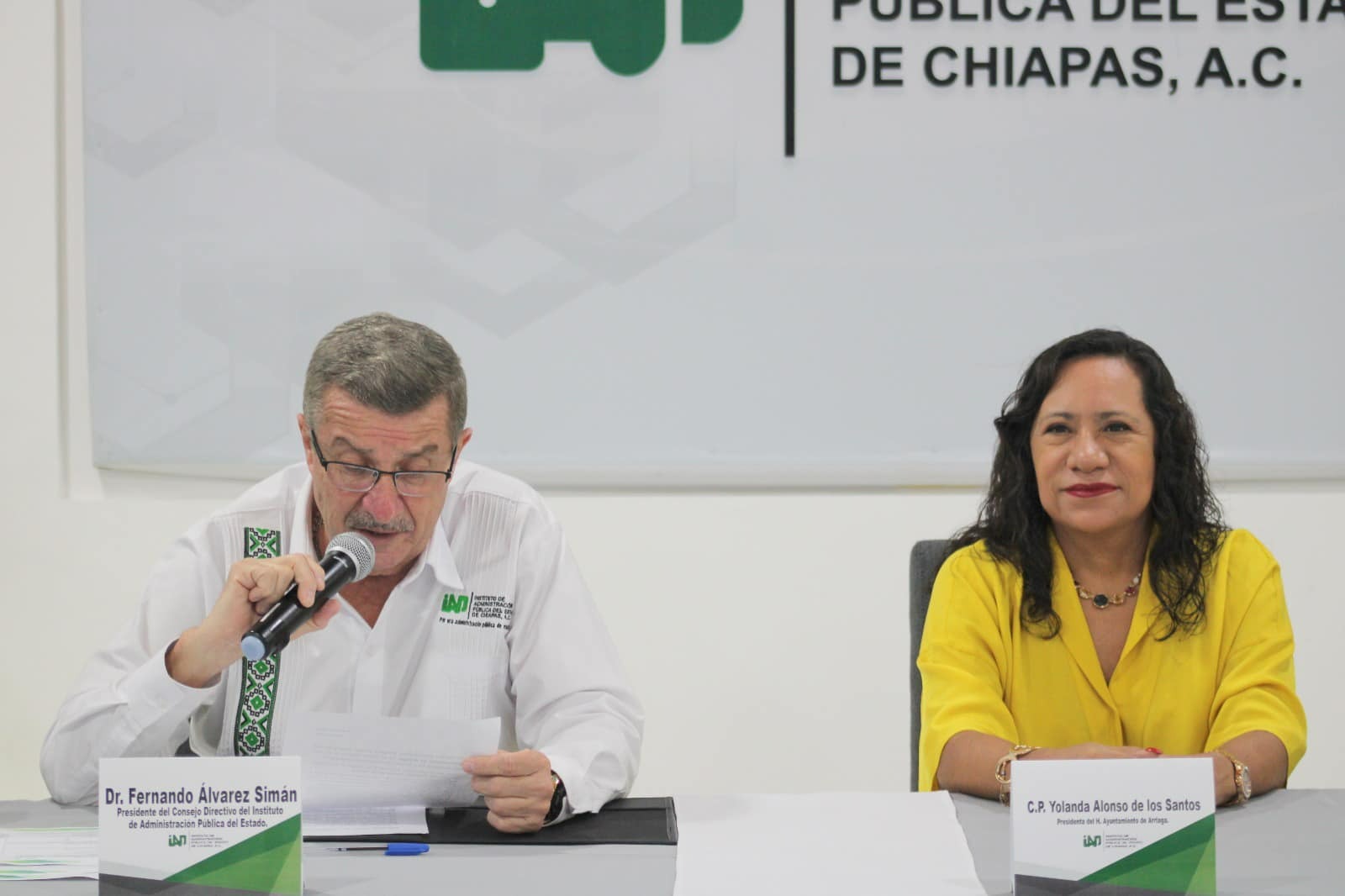 Capacita IAP a funcionarios de Arriaga para2