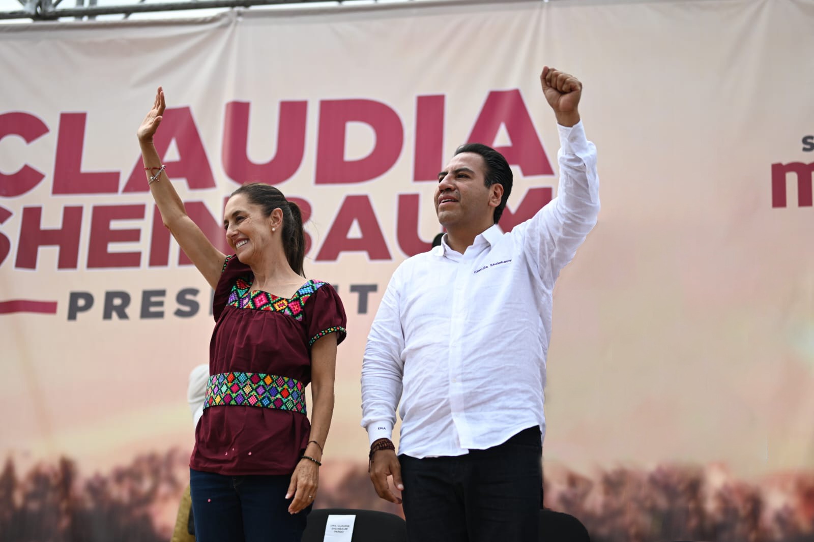 Claudia Sheinbaum cerrar+í campa+¦a este domingo 26 de mayo en Chiapas