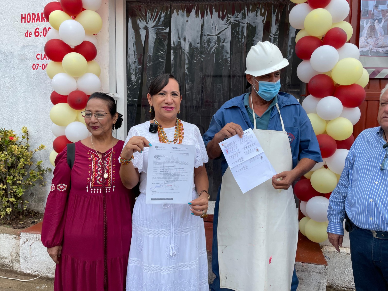Re inauguran nuevas instalaciones del rastro municipal en Arriaga1