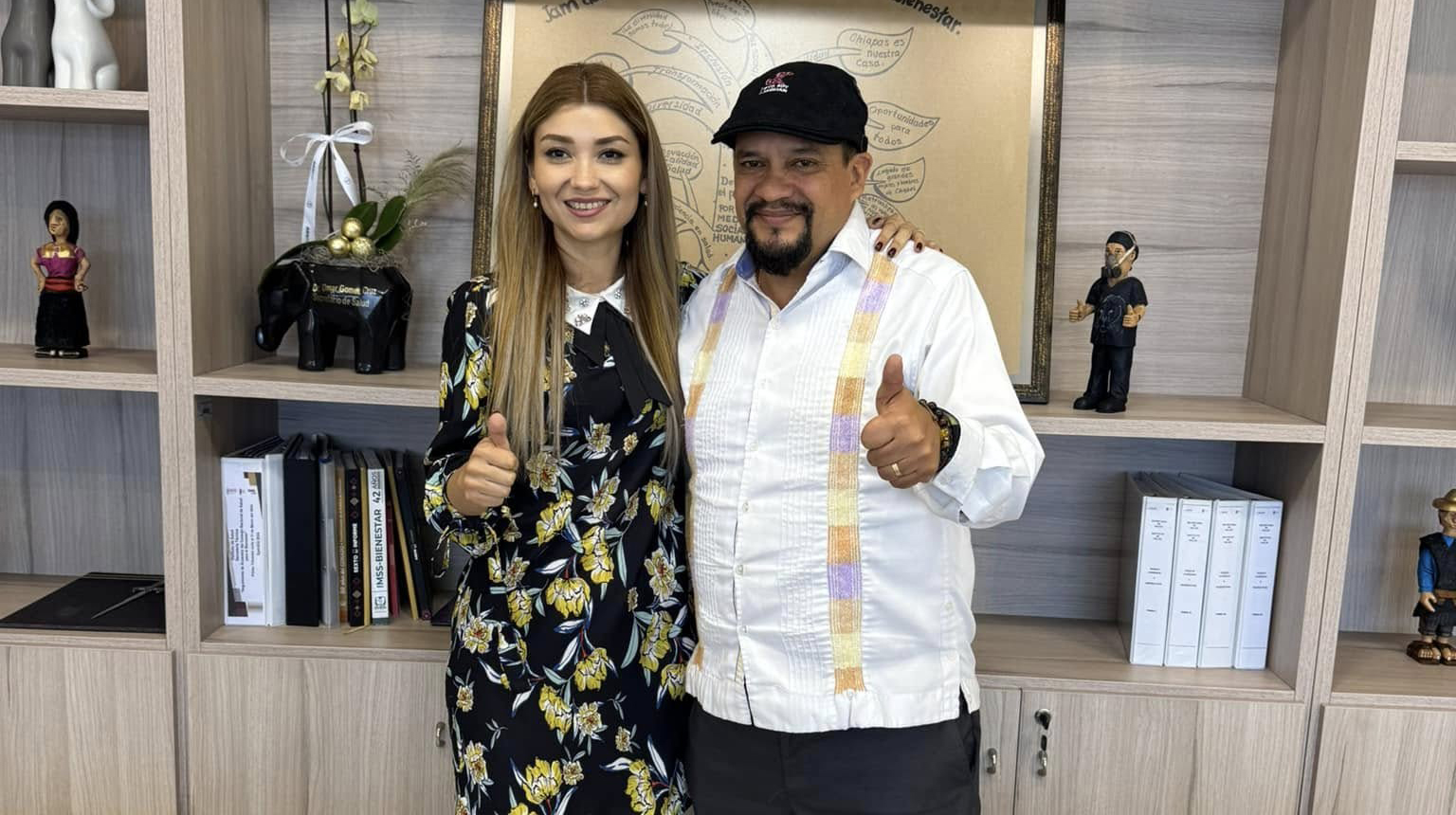 Suma esfuerzos Faride Abud con Secratario de Salud de Chiapas1