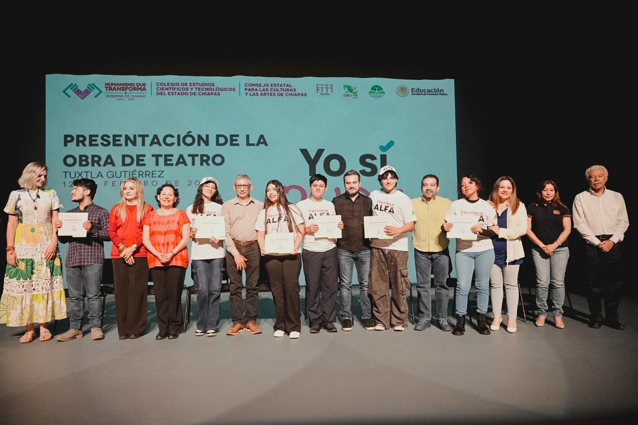 Cecytech y Telebach presentan la obra