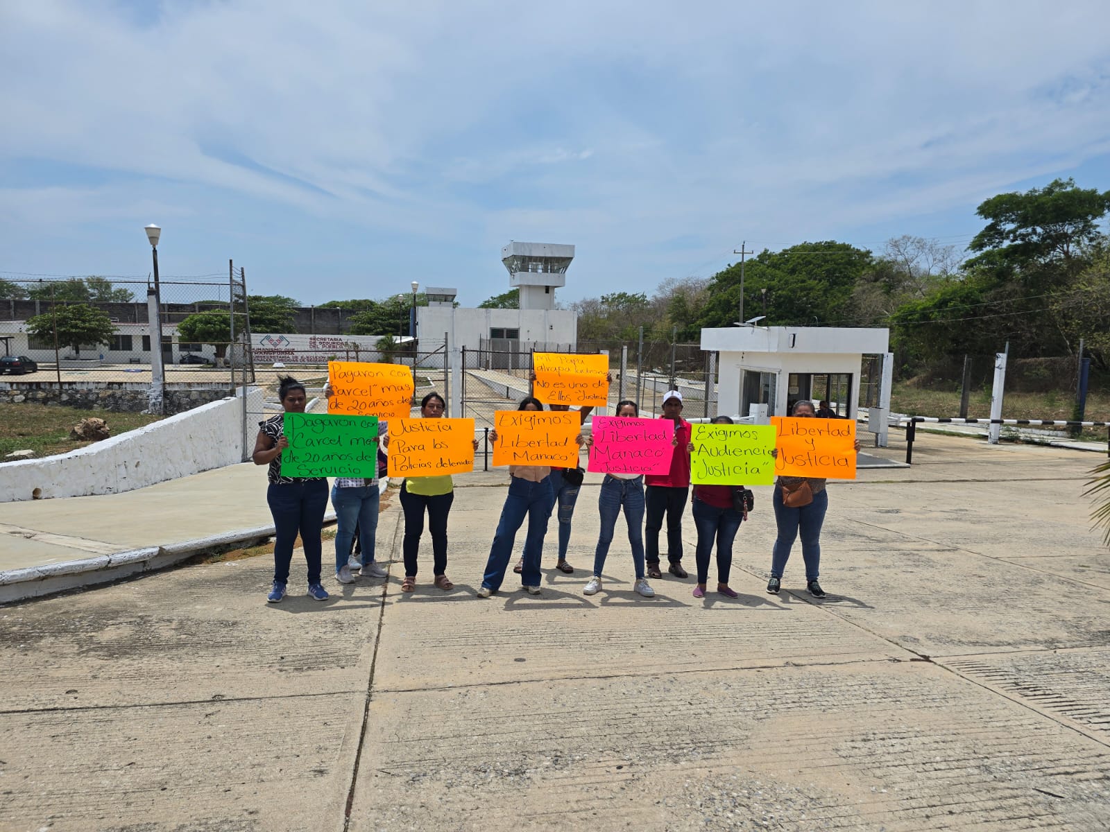 Acusado Manaco de entorpecer liberacio¦ün de polici¦üas tonaltecos2