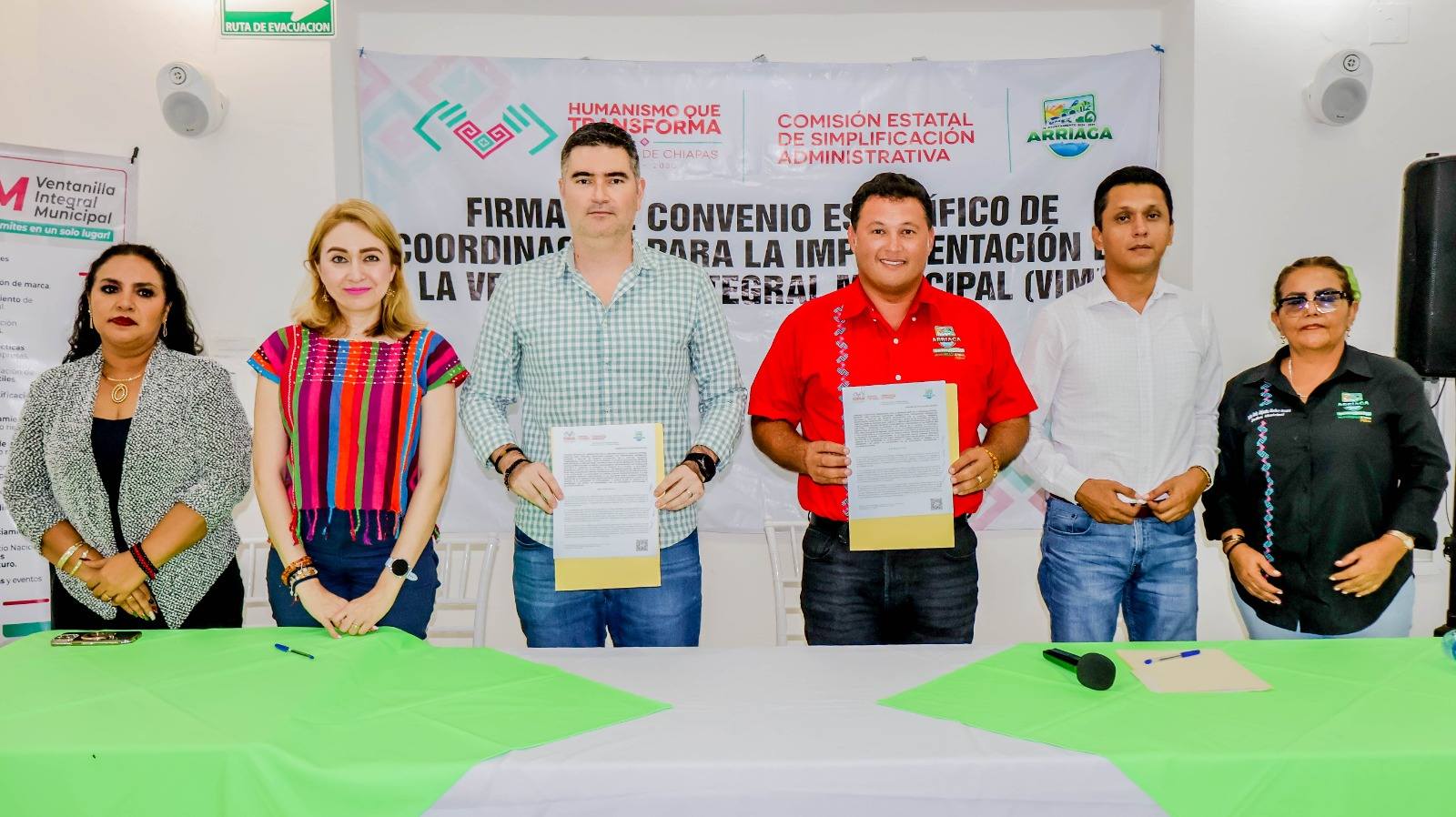 Firma convenio de colaboracio¦ün Ayuntamiento de Arriaga y Secretari¦üa de Economi¦üa y del Trabajo de Chiapas1