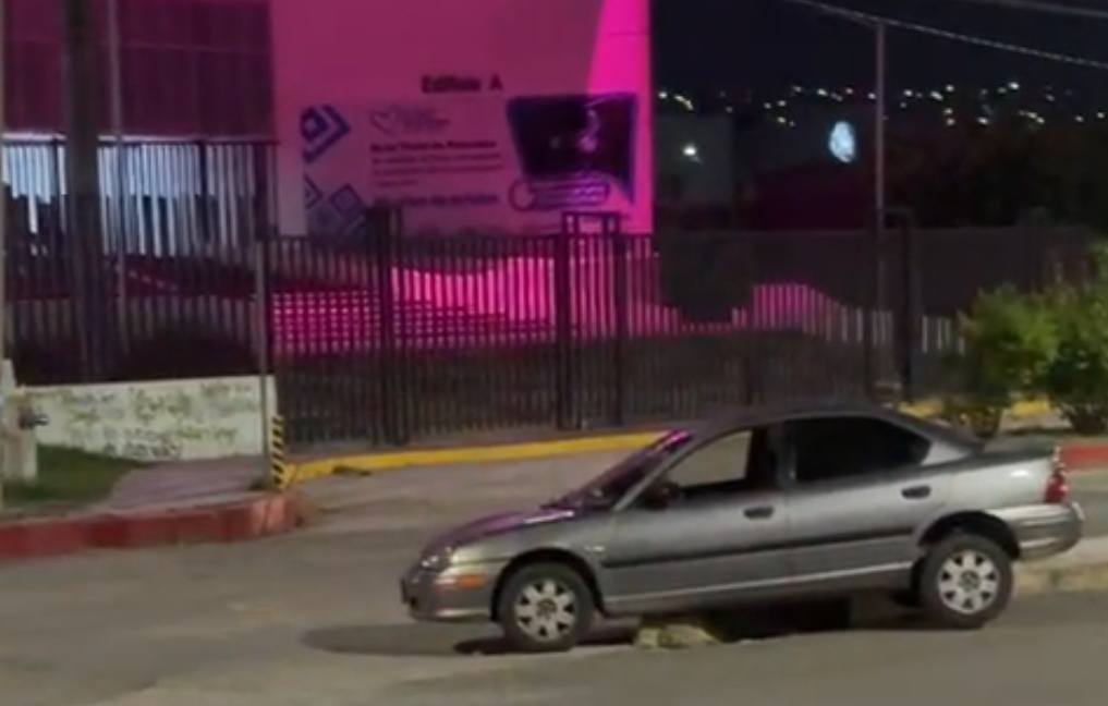 Automovilista arrolla el plant+¦n 1