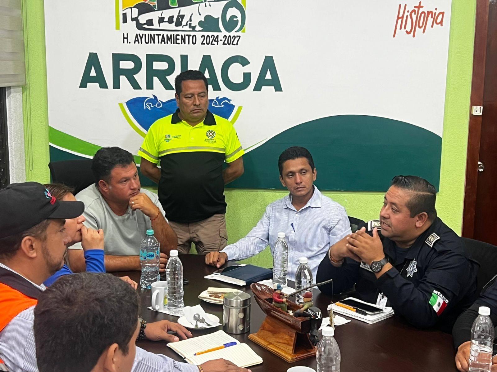 Fortalece Alejandro Patrinos acciones preventivas ante lluvias en Arriaga1