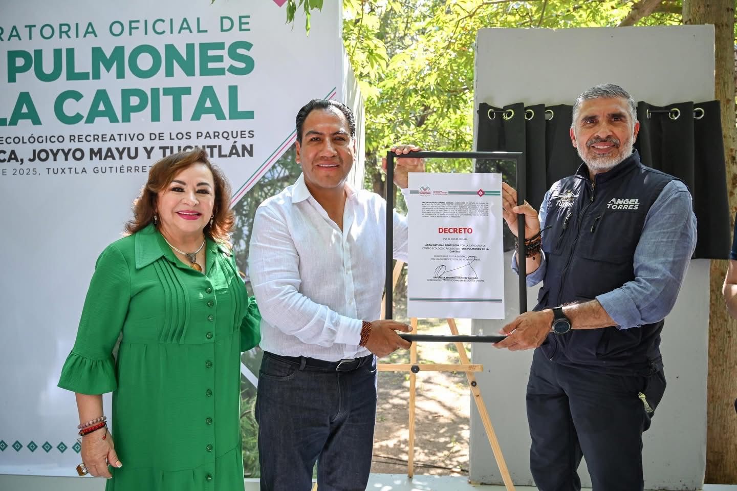 Eduardo Ramírez firma decreto para proteger los parques Caña Hueca