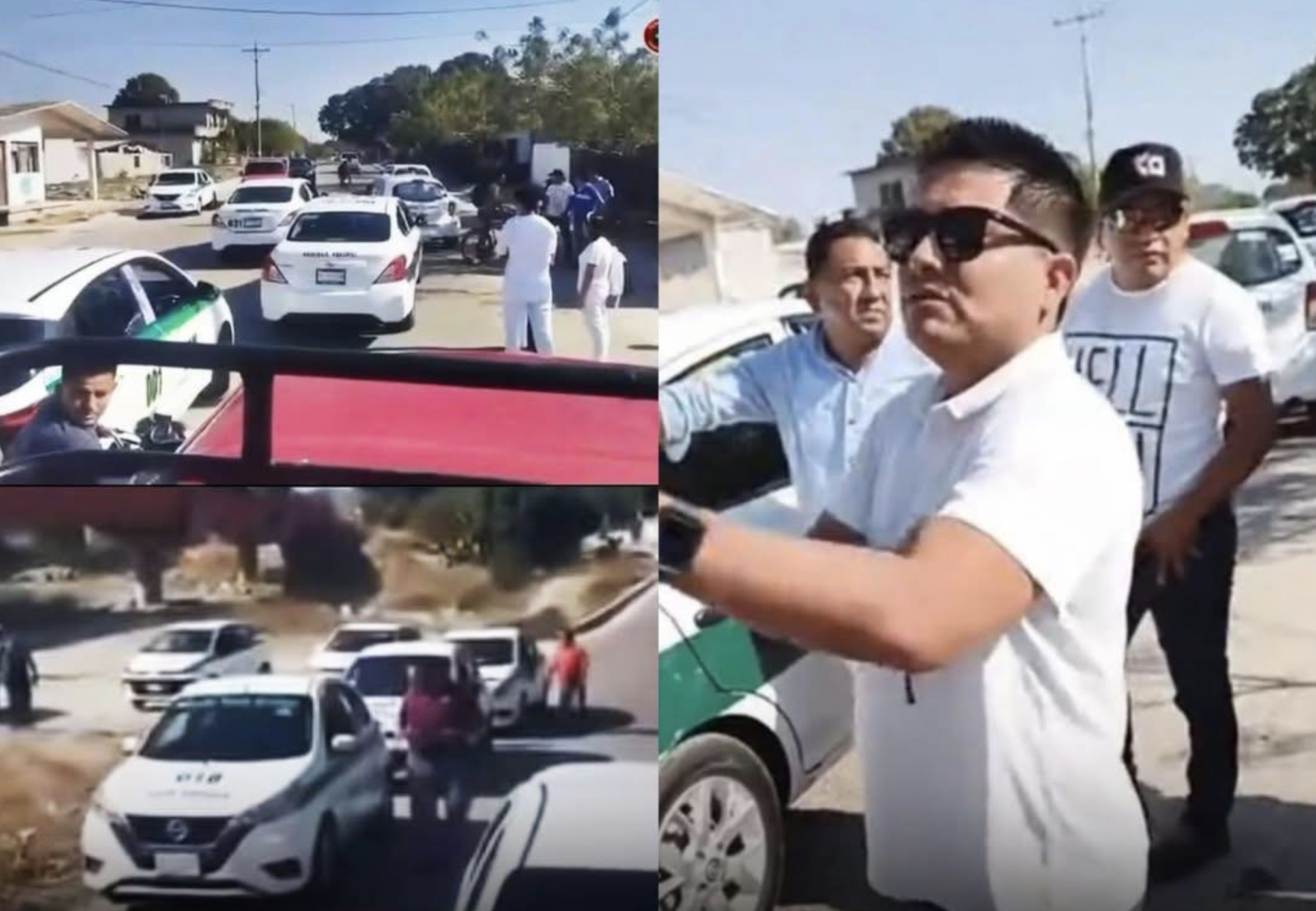 Chuchones los taxistas Arriaga