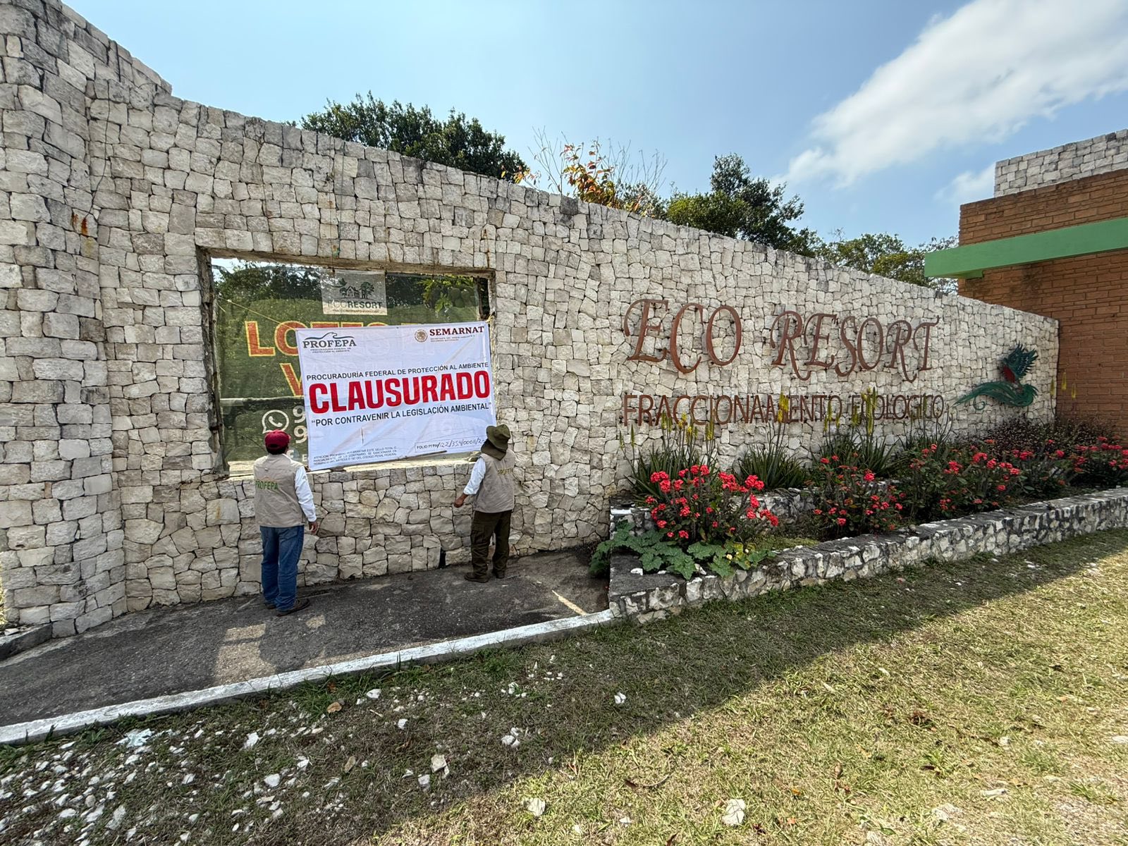 Clausura PROFEPA fraccionamiento 1.1