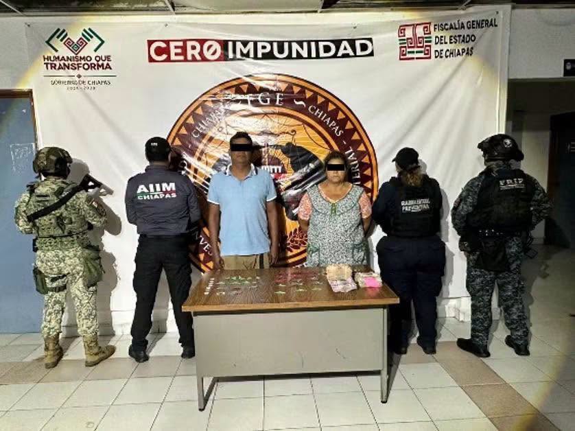 Dos se quedan tras las rejas por narcomenudeo en Tonala¦ü1