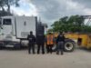 Operativo en Arriaga deja un detenido y un tractocamión asegurado