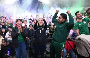 Sheinbaum asiste a Fan Fest en Nezahualcóyotl y envió mensaje de apoyo a la Selección Mexicana