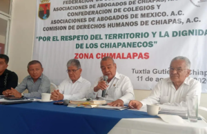 Abogados de Chiapas exigen defender 160 mil hectáreas en disputa territorial con Oaxaca
