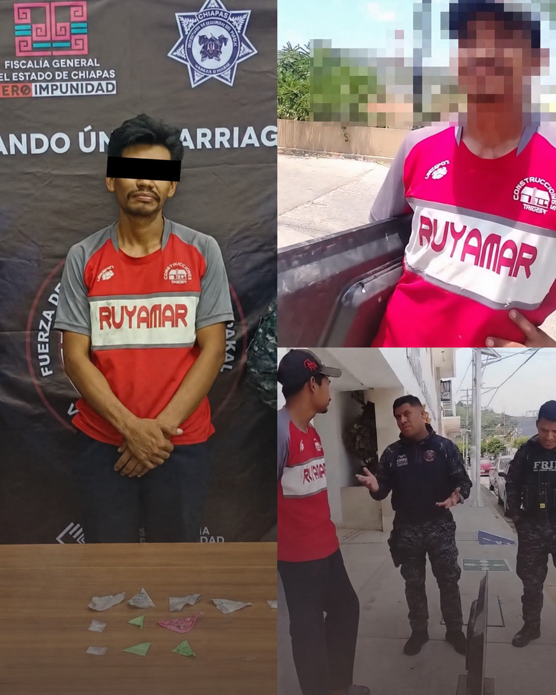 Hombre sen¦âalado por una televisio¦ün termina detenido por presunta posesio¦ün de droga en Arriaga1