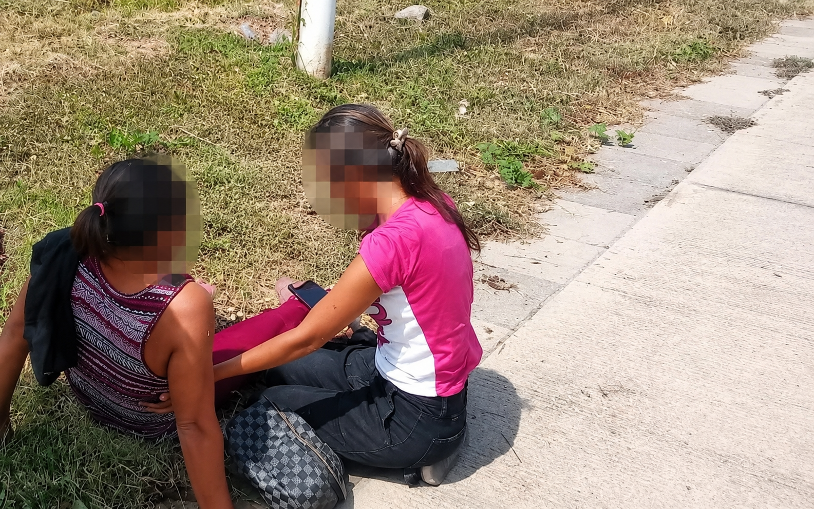 Joven motociclista sufre accidente a la altura de La Comandancia Vieja