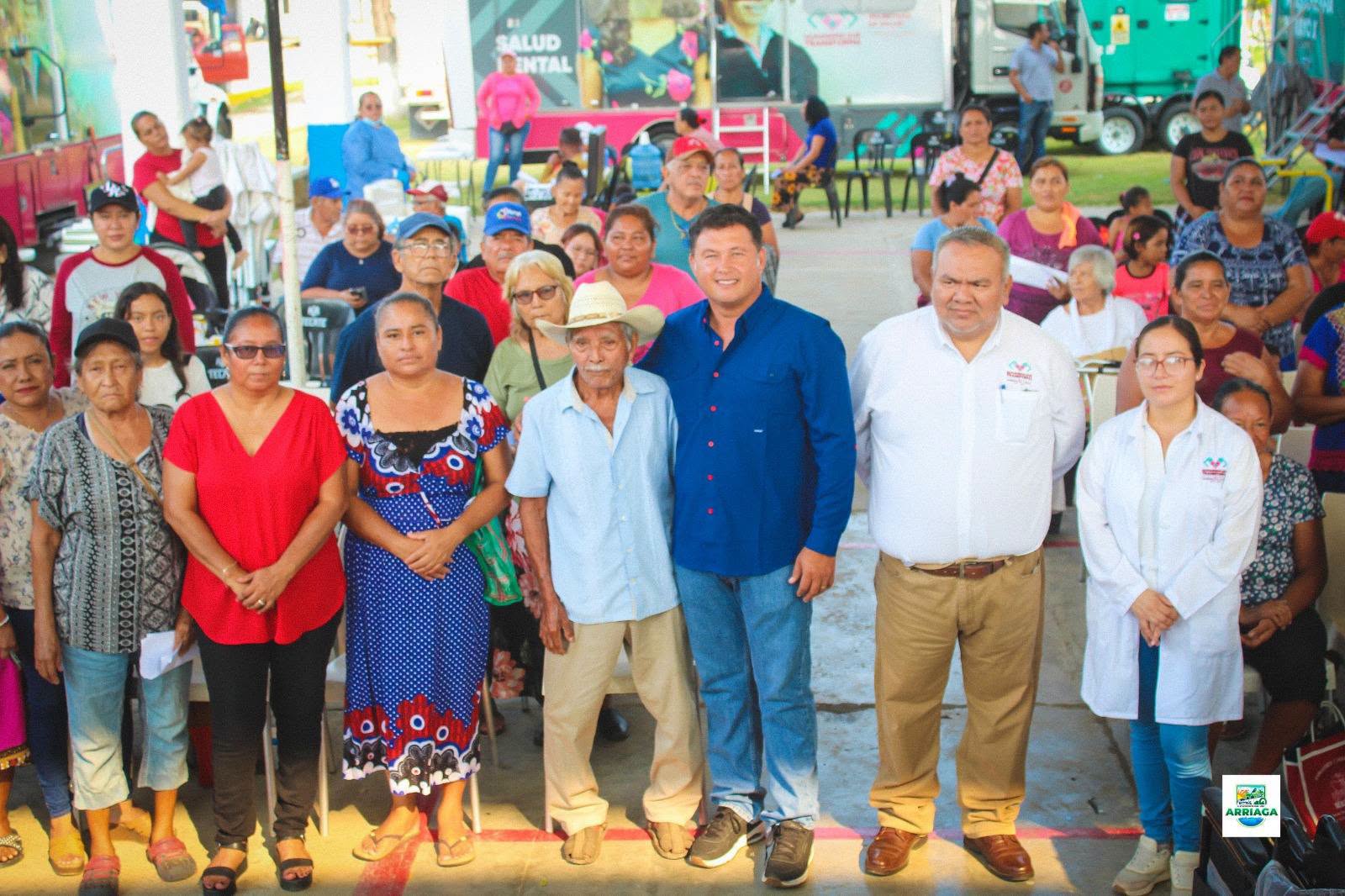 Ma¦üs servicios de salud llegan a Emiliano Zapata con apoyo del Ayuntamiento de Arriaga1