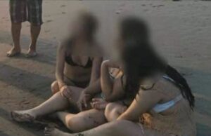 Salvan a jovencita de morir ahogada en playas de Puerto Arista, Tonalá