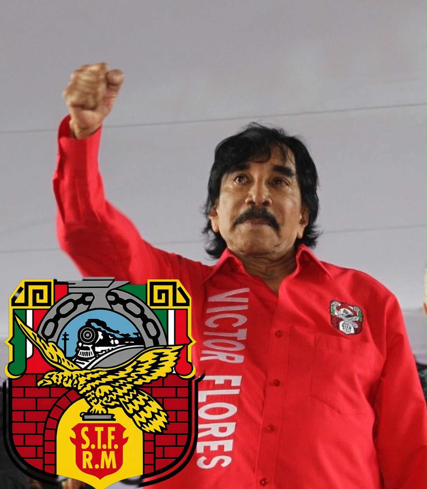 Víctor Flores fortalece presencia del STFRM en la agenda laboral nacional1